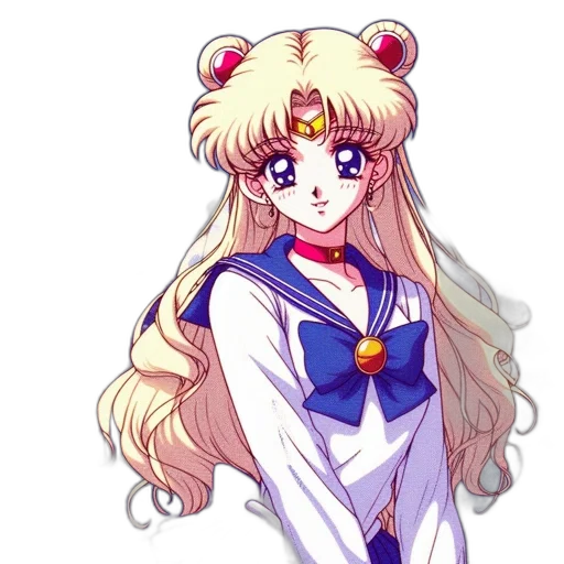 staff, crown, anime, vaporwave transparent PNG cut-out