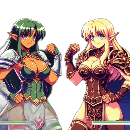 pixel art, fantasy art, anime, concept art transparent PNG cut-out