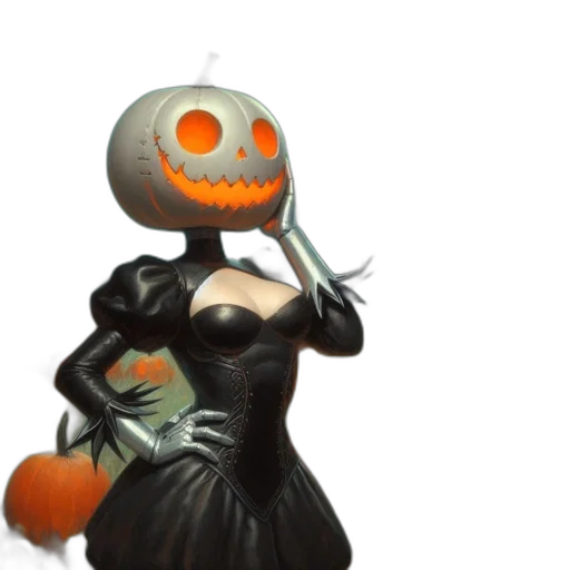 dress, robot, mask, concept art transparent PNG cut-out