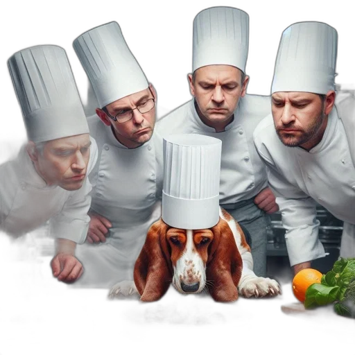 food, staff, concept art, photorealistic transparent PNG cut-out