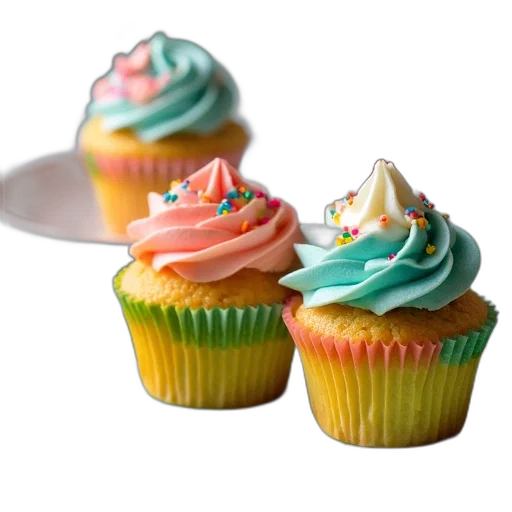 food, 3d render, photorealistic, pastel transparent PNG cut-out