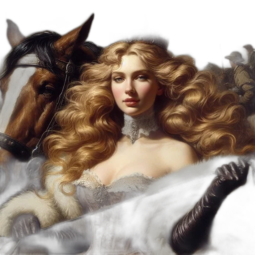 fantasy art, oil painting, photorealistic, concept art transparent PNG cut-out