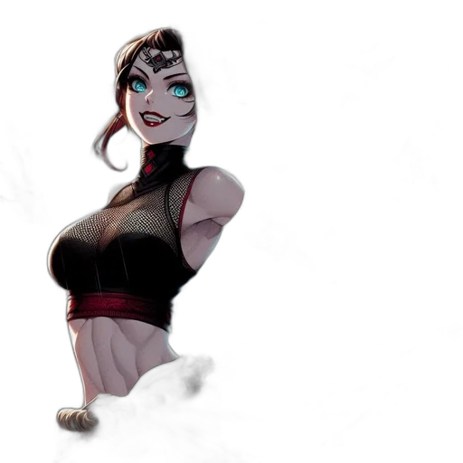dress, mask, staff, concept art transparent PNG cut-out