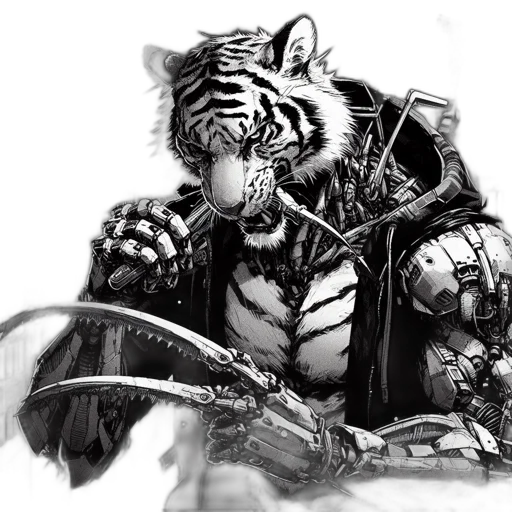 animal, weapon, creature, fantasy art transparent PNG cut-out