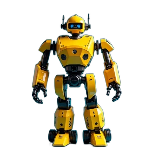 robot, weapon, animal, 3d render transparent PNG cut-out