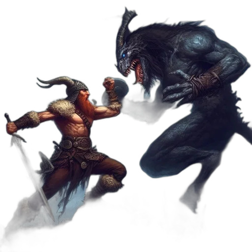 concept art, fantasy art, comic book art, fire transparent PNG cut-out