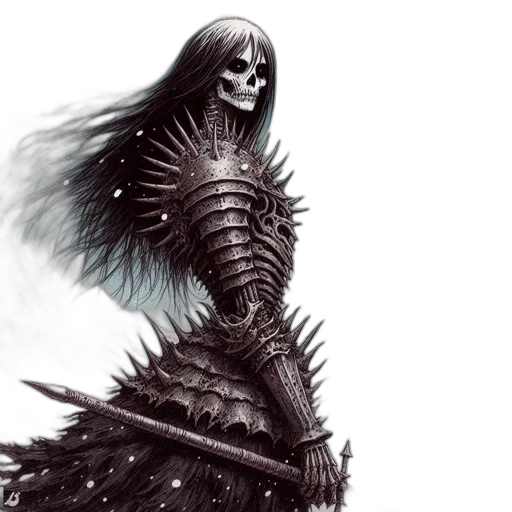 sword, creature, weapon, fantasy art transparent PNG cut-out