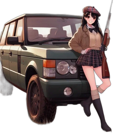 weapon, car, animal, staff transparent PNG cut-out