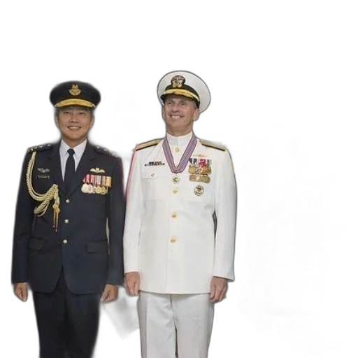 staff, crown, three, military transparent PNG cut-out