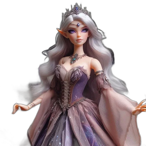 fantasy art, concept art, 3d render, fairy-themed transparent PNG cut-out
