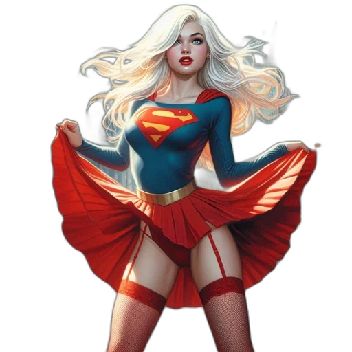 comic book art, concept art, fantasy art, cartoon transparent PNG cut-out