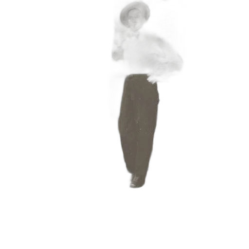 dress, staff, umbrella, face transparent PNG cut-out