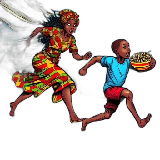 food, concept art, comic book art, pixel art transparent PNG cut-out
