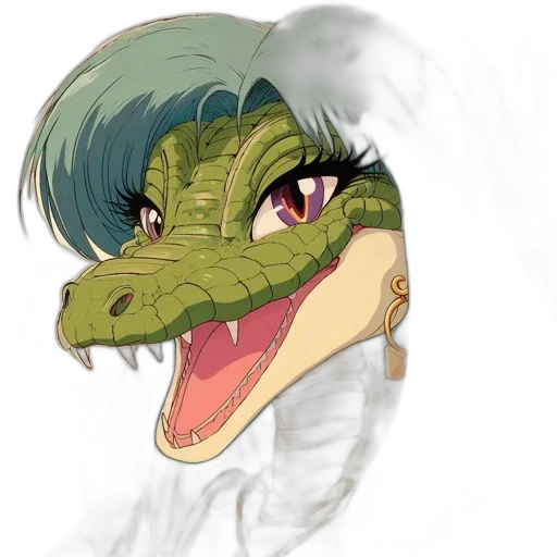 dragon, creature, mask, face transparent PNG cut-out