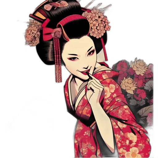 jewelry, flower, dress, staff transparent PNG cut-out