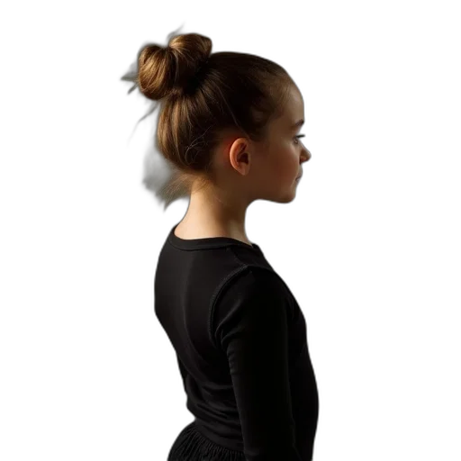 staff, dress, hair, jacket transparent PNG cut-out