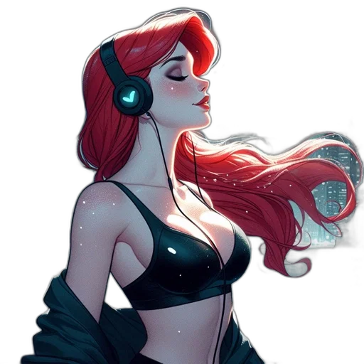 dress, concept art, comic book art, fantasy art transparent PNG cut-out