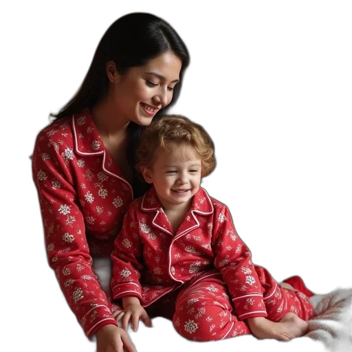 piece, christmas, pajamas transparent PNG cut-out