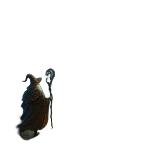 staff, animal, weapon, creature transparent PNG cut-out