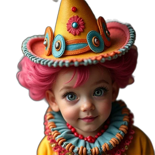 crown, hat, face, jewelry transparent PNG cut-out