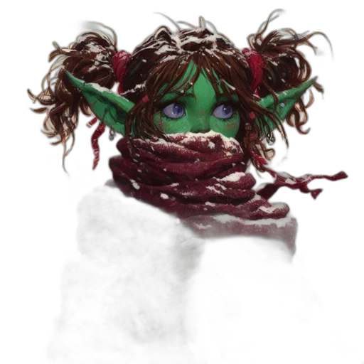 mask, creature, face, hair transparent PNG cut-out