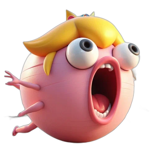 creature, animal, 3d render, concept art transparent PNG cut-out