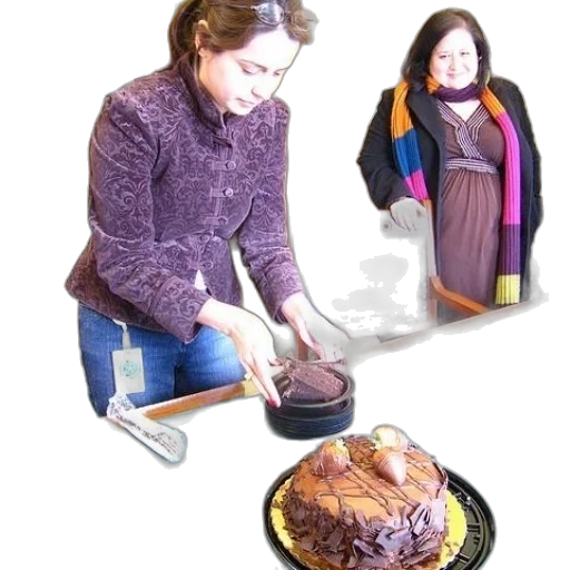 staff, food, jacket, 3d render transparent PNG cut-out