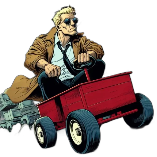 car, comic book art, concept art, cartoon transparent PNG cut-out
