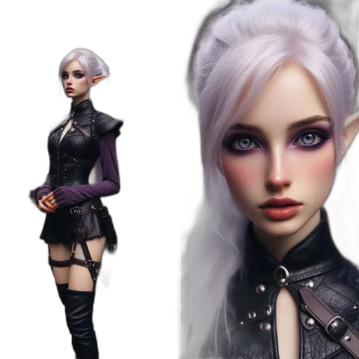 concept art, fantasy art, photorealistic, 3d render transparent PNG cut-out