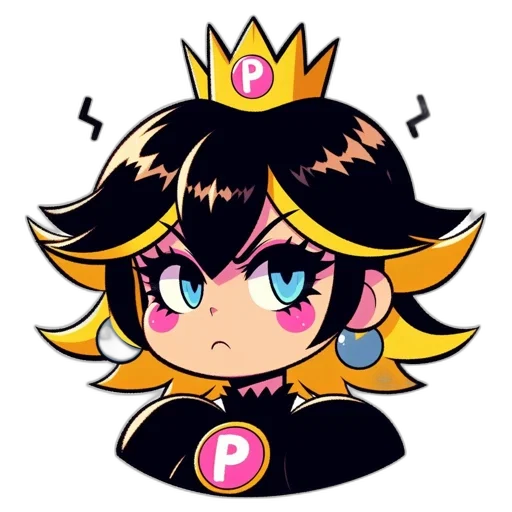 crown, staff, jewelry, pixel art transparent PNG cut-out