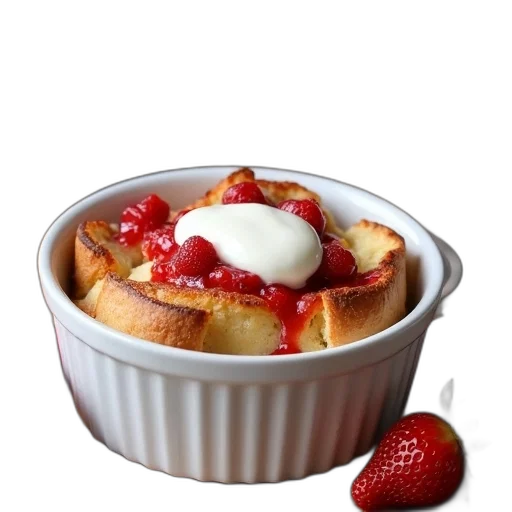 food, crown, 3d render, photorealistic transparent PNG cut-out