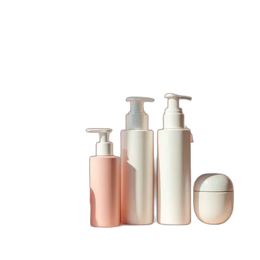 bottle, 3d render, pastel, monochrome transparent PNG cut-out