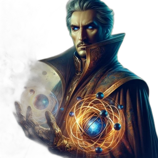 staff, fantasy art, concept art, comic book art transparent PNG cut-out