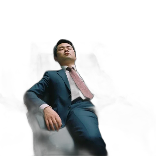 staff, jacket, face, furniture transparent PNG cut-out