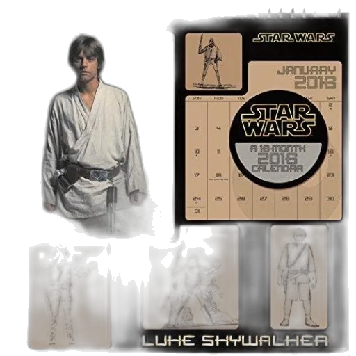 concept art, star, wars, calendar transparent PNG cut-out