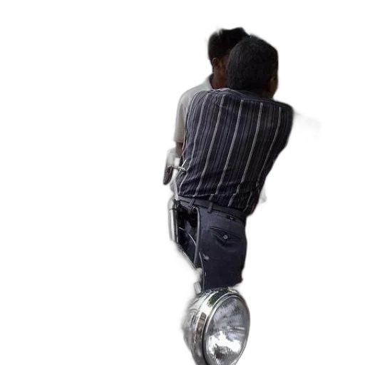 staff, jacket, shoes, robot transparent PNG cut-out