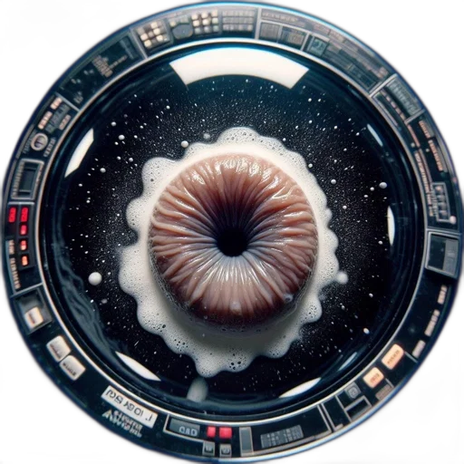 hair, creature, concept art, outer space transparent PNG cut-out