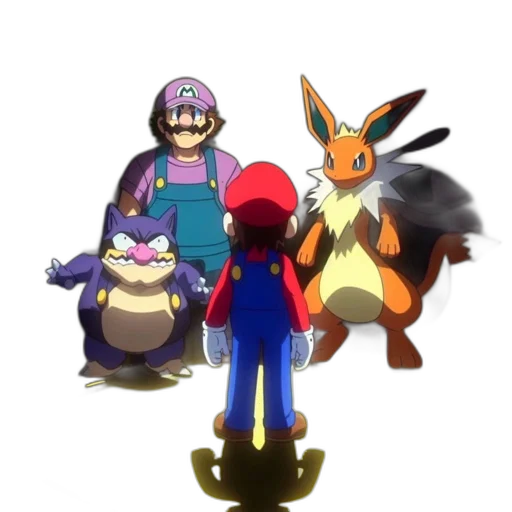 animal, hat, staff, creature transparent PNG cut-out