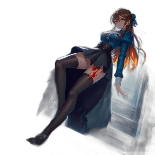 dress, staff, sword, crown transparent PNG cut-out
