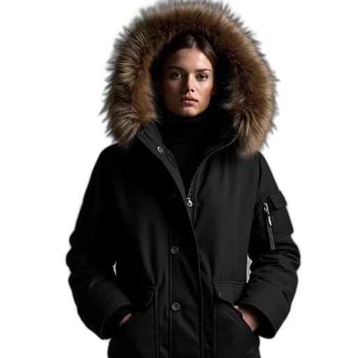 jacket, asos, parka, detzi transparent PNG cut-out