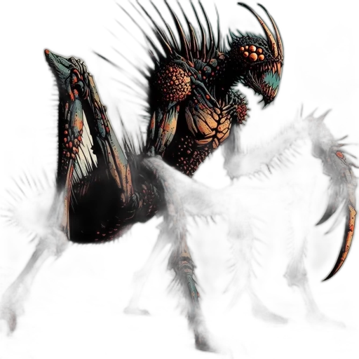 dragon, creature, animal, hair transparent PNG cut-out