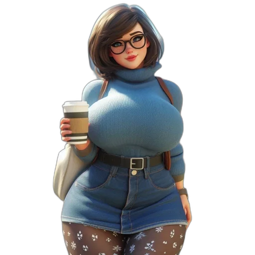 dress, jacket, robot, concept art transparent PNG cut-out