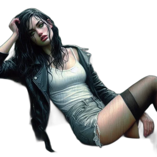 concept art, photorealistic, 3d render, comic book art transparent PNG cut-out