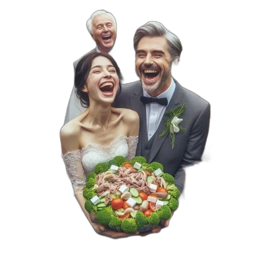 food, dress, face, umbrella transparent PNG cut-out