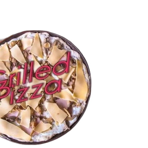 food, grilled, pizza, cheese transparent PNG cut-out