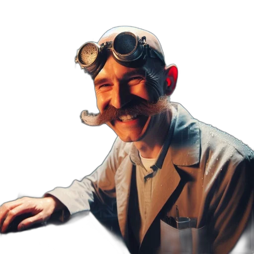 staff, mask, creature, robot transparent PNG cut-out