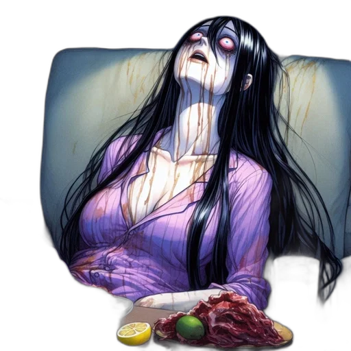 food, creature, concept art, comic book art transparent PNG cut-out