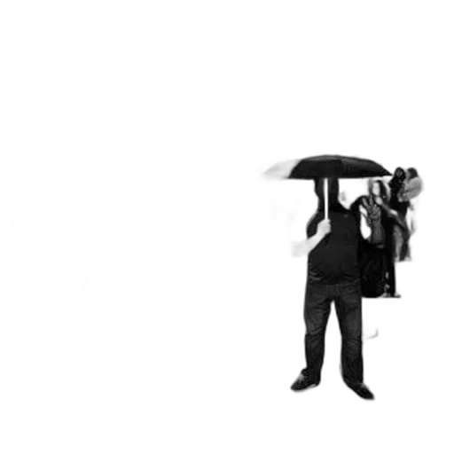 umbrella, staff, weapon, jacket transparent PNG cut-out