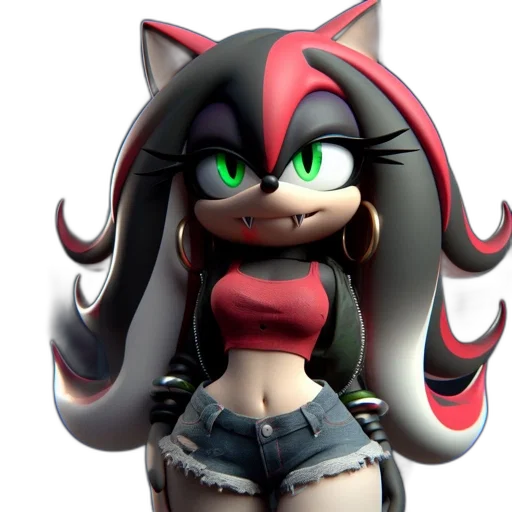 creature, 3d render, concept art, anime transparent PNG cut-out