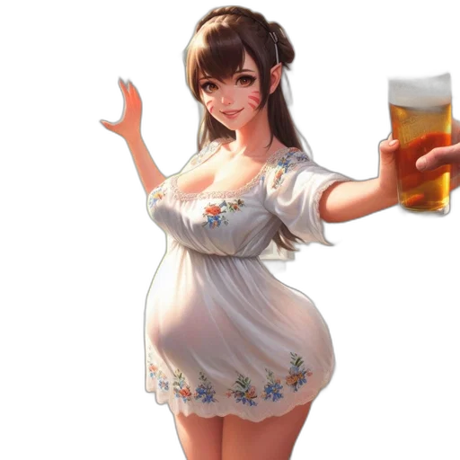 dress, bottle, robot, food transparent PNG cut-out